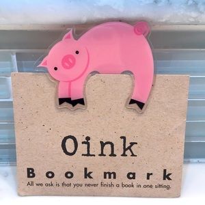Pig “oink” bookmark